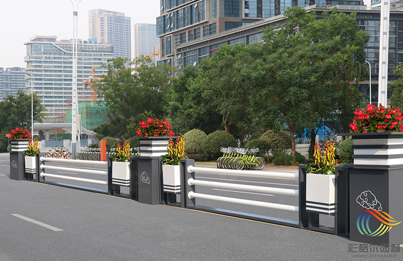 廣東東莞-道路中央隔離護(hù)欄花箱